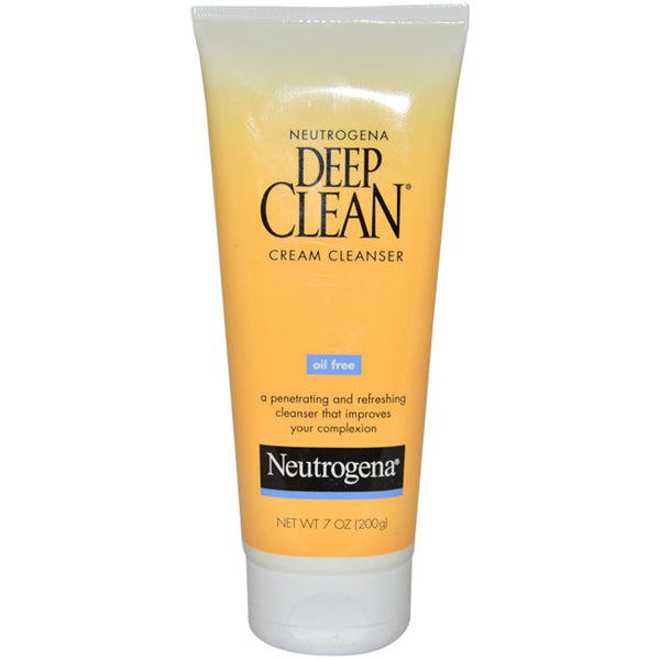 Neutrogena Deep Clean Cream Cleanser by Neutrogena for Unisex - 7 oz Cleanser