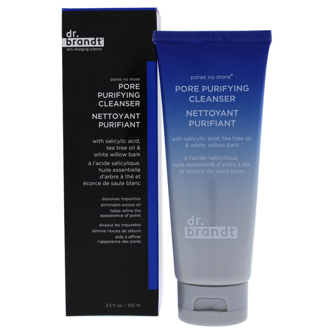 Dr. Brandt Pores No More Cleanser - Oily-Combination Skin by Dr. Brandt for Unisex - 3.5 oz Cleanser