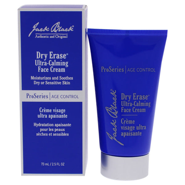 Jack Black Dry Erase Ultra-Calming Face Cream by Jack Black for Men - 2.5 oz Cream