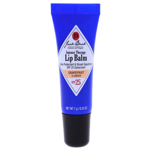 Jack Black Intense Therapy Lip Balm SPF 25 - Grapefruit and Ginger by Jack Black for Men - 0.25 oz Lip Balm