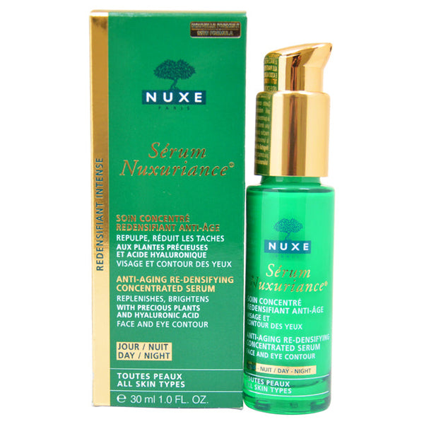 Nuxe Serum Nuxuriance Anti-Aging Re-Densifying Concentrated Serum Day/Night by Nuxe for Unisex - 1 oz Serum