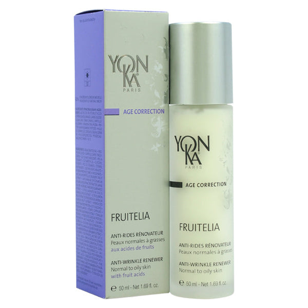Yonka Age Correction Fruitelia PNG Anti-Wrinkle Renewer - Normal to Oily Skin by Yonka for Unisex - 1.69 oz Emulsion