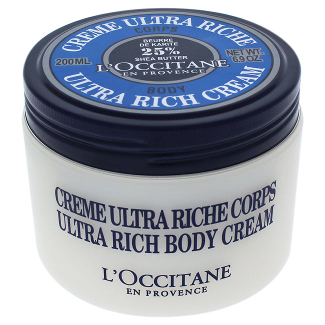 LOccitane Shea Butter Ultra Rich Body Cream by LOccitane for Unisex - 6.9 oz Body Cream
