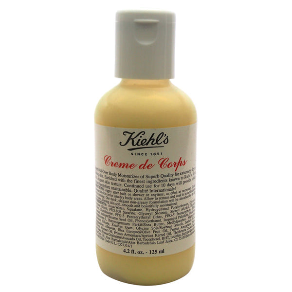 Kiehls Creme de Corps For Extremely Dry or Flaking Skin by Kiehls for Unisex - 4.2 oz Body Cream