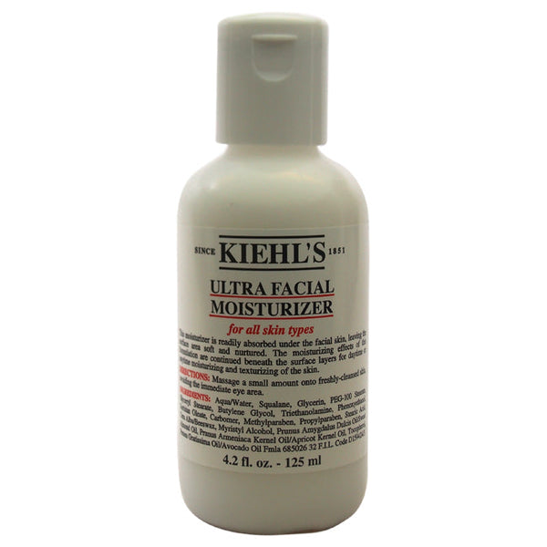 Kiehls Ultra Facial Moisturizer For All Skin Types by Kiehls for Unisex - 4.2 oz Moisturizer