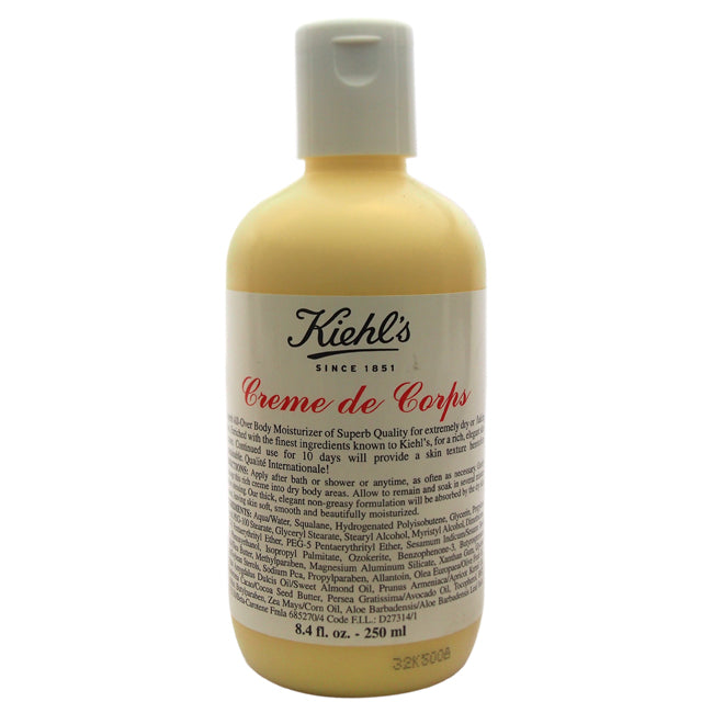 Kiehls Creme de Corps by Kiehls for Unisex - 8.4 oz Body Cream