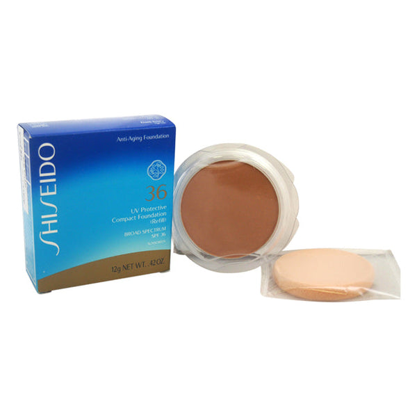 Shiseido UV Protective Compact Foundation (Refill) SPF 36 - Dark Ivory by Shiseido for Women - 0.42 oz Foundation