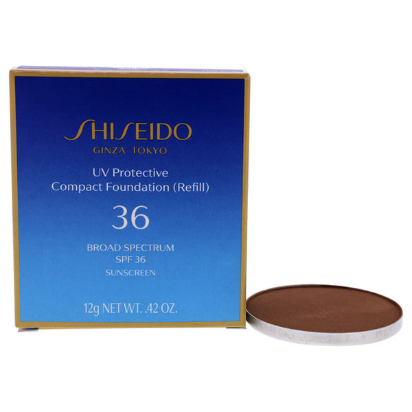Shiseido UV Protective Compact Foundation (Refill) SPF 36 - Dark Beige by Shiseido for Women - 0.42 oz Foundation