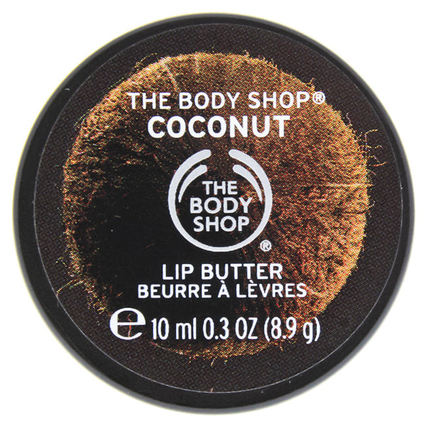 The Body Shop Coconut Lip Butter by The Body Shop for Unisex - 0.3 oz Lip Balm