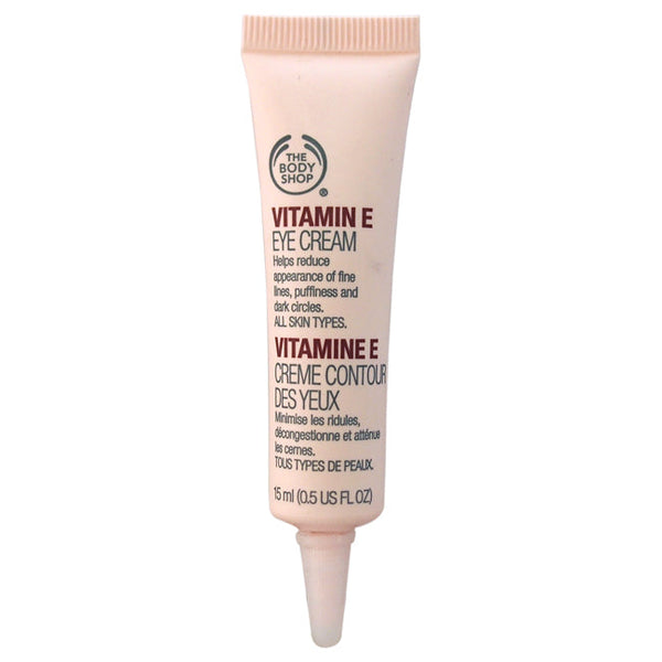 The Body Shop Vitamin E Eye Cream by The Body Shop for Unisex - 0.5 oz Eye Cream
