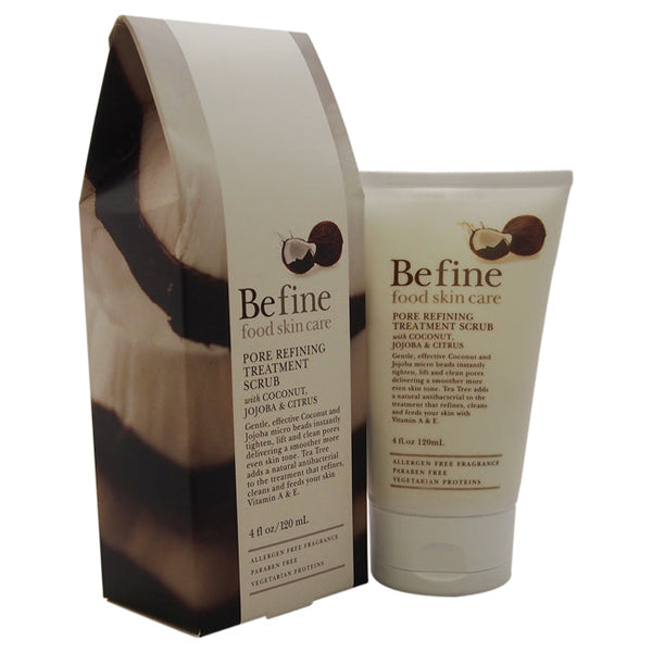 Befine Food Skin Care Pore Refining Treatment Scrub by Befine for Unisex - 4 oz Scrub