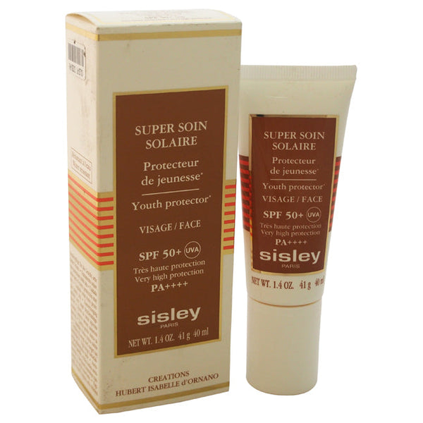 Sisley Super Soin Solaire Facial Sun Care SPF 50+ UVA by Sisley for Unisex - 1.4 oz Sun Care