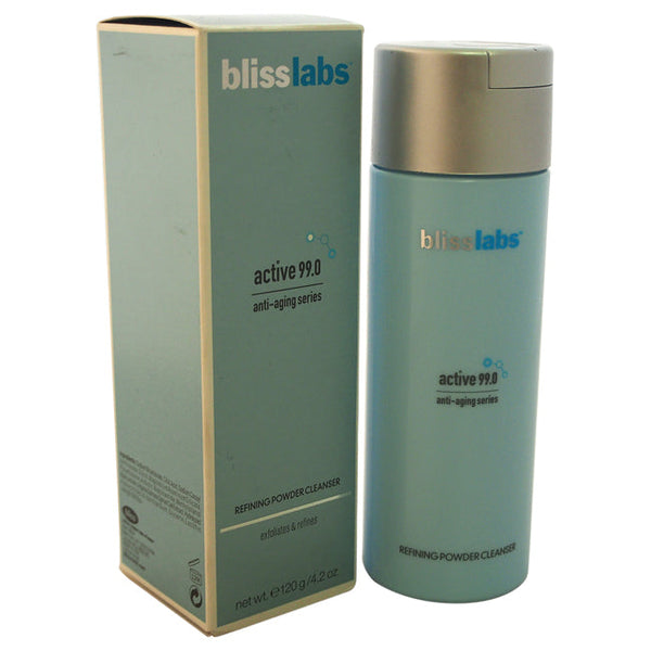 Bliss Active 99.0 Anti-Aging Series Refining Powder Cleanser by Bliss for Unisex - 4.2 oz Powder Cleanser