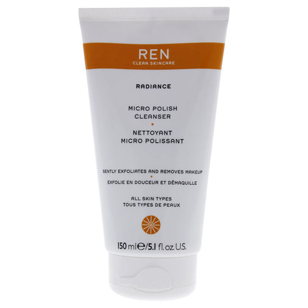 Ren Radiance Micro Polish Cleanser by REN for Unisex - 5.1 oz Cleanser