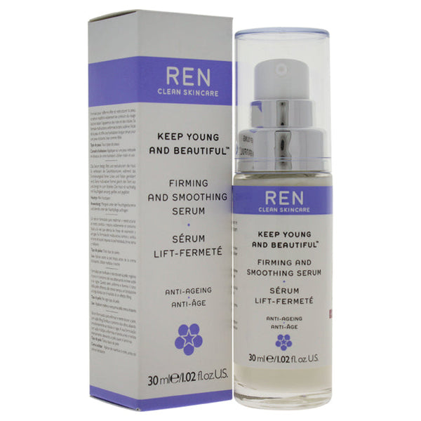 REN Keep Young and Beautiful Instant Firming Beauty Shot by REN for Unisex - 1 oz Gel & Serum
