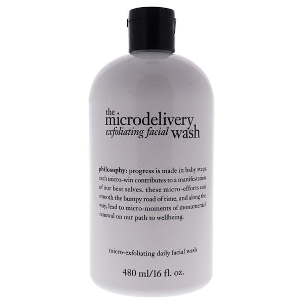Philosophy The Microdelivery Exfoliating Facial Wash by Philosophy for Unisex - 16 oz Cleanser