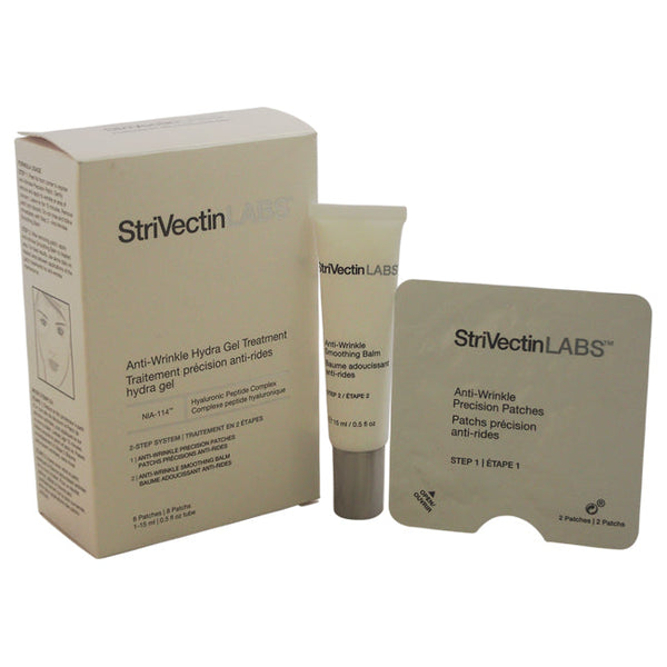 Strivectin StrivectinLABS Anti-Wrinkle Hydra Gel Treatment by Strivectin for Unisex - 9 Pc Kit 0.5oz Anti-Wrinkle Smoothing Balm, 8 Patches