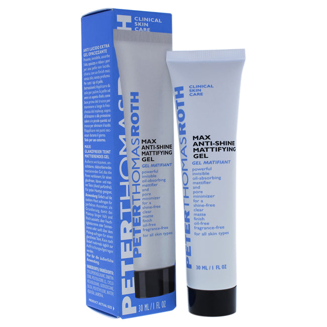 Peter Thomas Roth Max Anti-Shine Mattifying Gel by Peter Thomas Roth for Unisex - 1 oz Gel