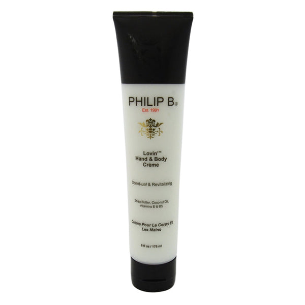 Philip B Lovin Hand and Body Creme by Philip B for Unisex - 6 oz Body Cream