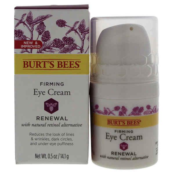 Burts Bees Renewal Smoothing Eye Cream by Burts Bees for Unisex - 0.5 oz Eye Cream