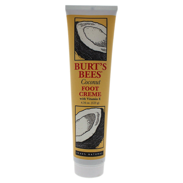 Burts Bees Coconut Foot Creme by Burts Bees for Unisex - 4.34 oz Cream