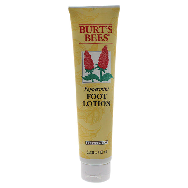 Burts Bees Peppermint Foot Lotion by Burts Bees for Unisex - 3.38 oz Lotion