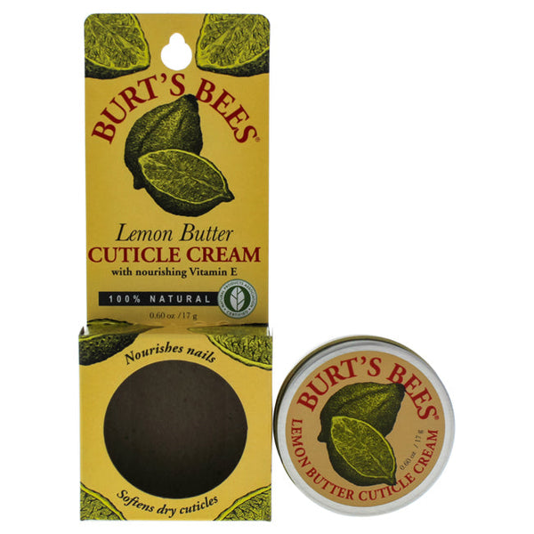 Burts Bees Lemon Butter Cuticle Cream by Burts Bees for Unisex - 0.6 oz Cuticle Cream