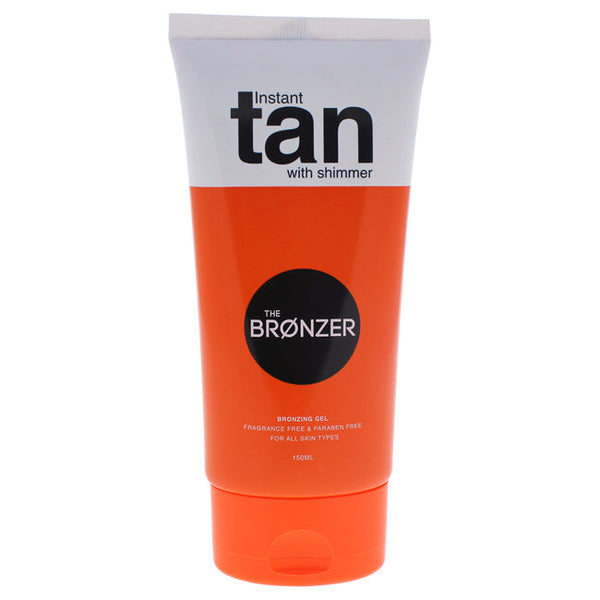 The Bronzer Instant Tan with Shimmer Bronzing Gel by The Bronzer for Unisex - 5.1 oz Gel