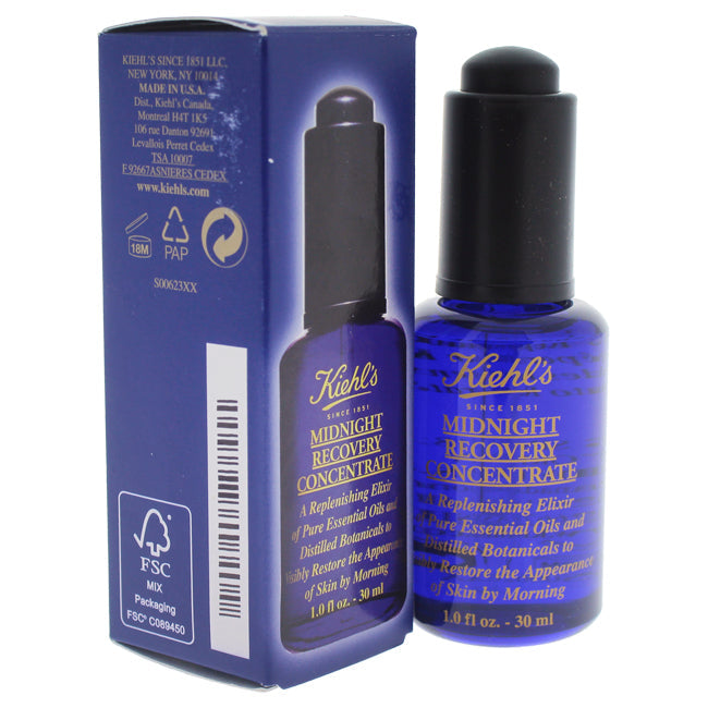 Kiehls Midnight Recovery Concentrate by Kiehls for Unisex - 1 oz Concentrate