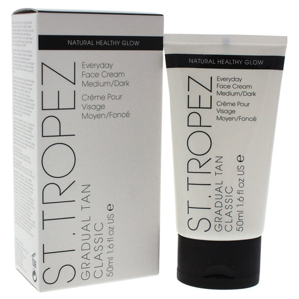 St. Tropez Gradual Tan Classic Everyday Face Cream - Medium/Dark by St. Tropez for Unisex - 1.6 oz Cream
