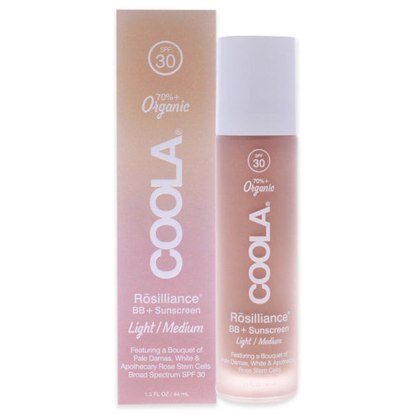 Coola Rosilliance Organic BB Cream SPF 30 - Light-Medium by Coola for Unisex - 1.5 oz Makeup