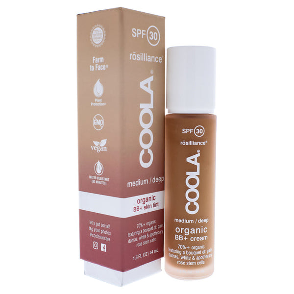 Coola Rosilliance Organic BB Cream SPF 30 - Medium/Dark by Coola for Unisex - 1.5 oz Makeup