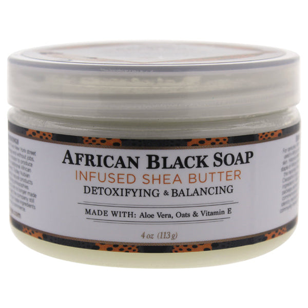Nubian Heritage Shea Butter Infused with African Black Soap Extract by Nubian Heritage for Unisex - 4 oz Lotion