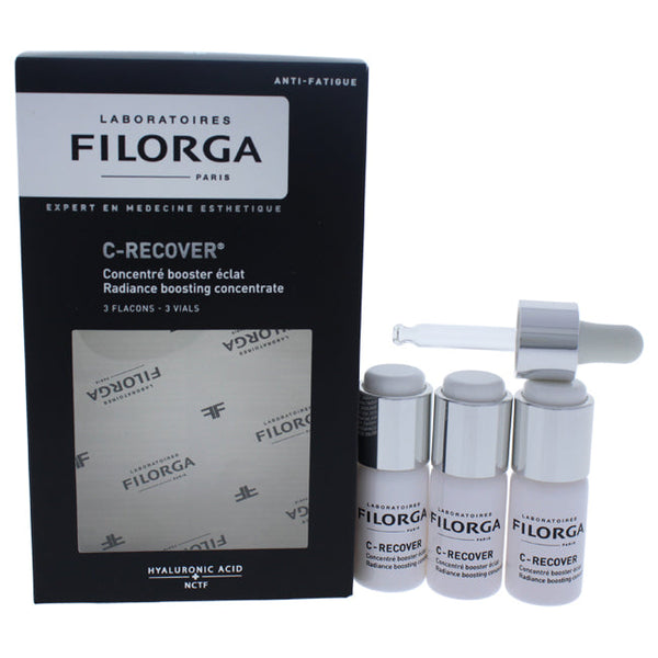 Filorga C-Recover Anti-Fatigue Radiance Concentrate by Filorga for Unisex - 3 x 0.34 oz Moisturizer