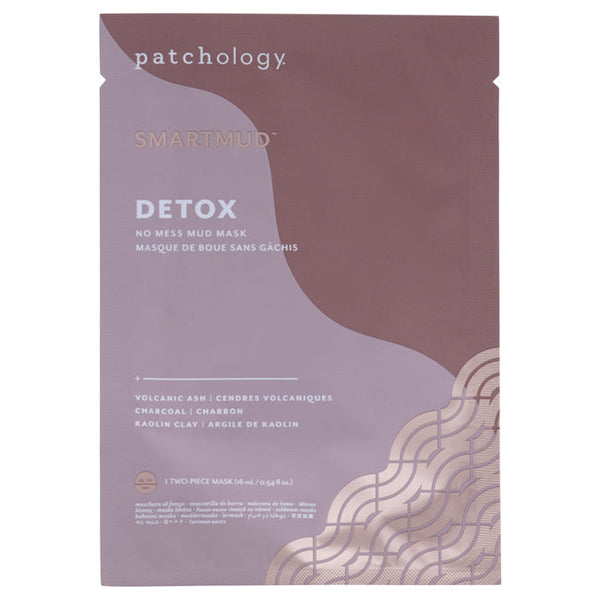 Patchology Smartmud No Mess Mud Masque - Detox by Patchology for Unisex - 0.54 oz Mask