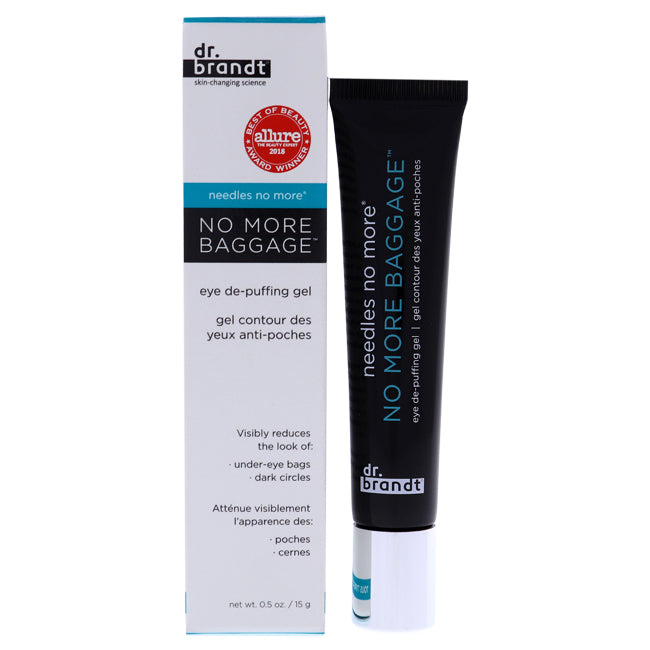 Dr. Brandt Needles No More No More Baggage by Dr. Brandt for Unisex - 0.5 oz Eye Gel