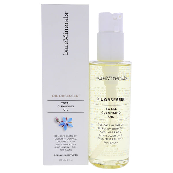 BareMinerals Oil Obsessed Total Cleansing Oil by bareMinerals for Unisex - 6 oz Cleanser