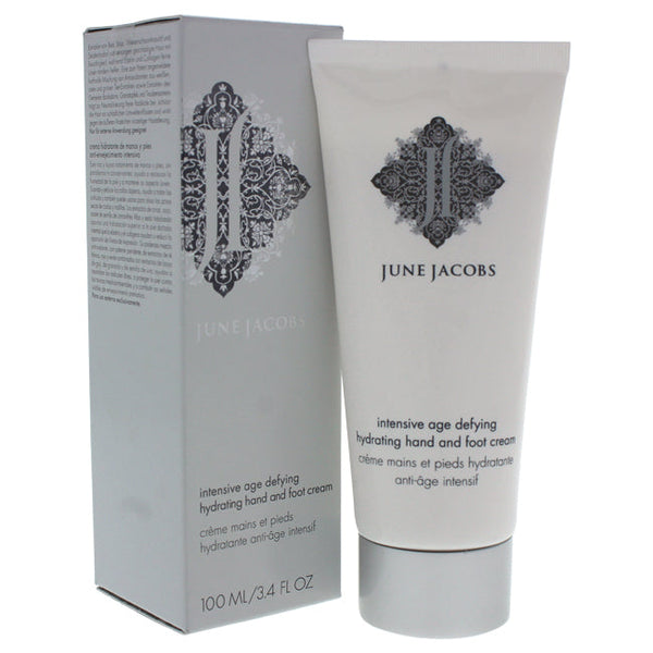 June Jacobs Intensive Age Defying Hydrating Hand & Foot Cream by June Jacobs for Unisex - 3.4 oz Cream