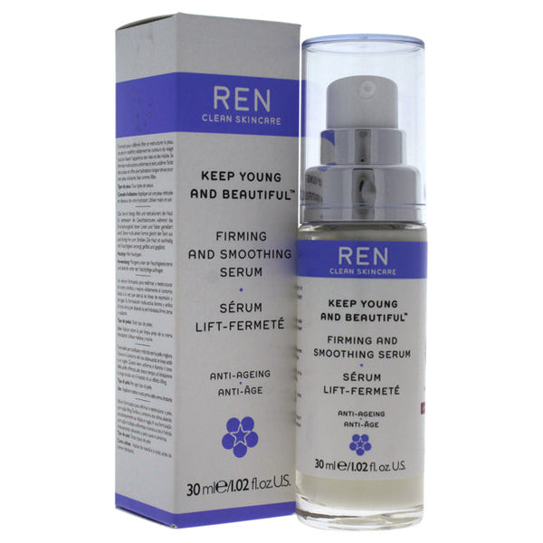 REN Firming And Smoothing Serum by REN for Unisex - 1.02 oz Serum