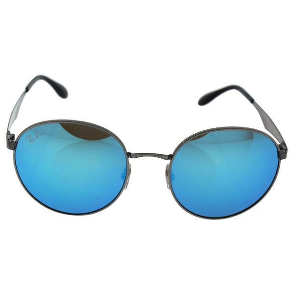 Ray Ban Ray Ban RB 3537 004/55 - Gunmetal/Blue by Ray Ban for Unisex - 51-19-145 mm Sunglasses