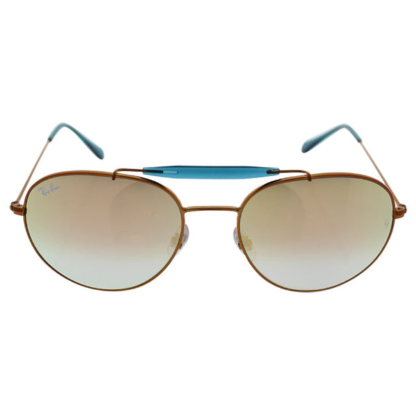 Ray Ban Ray Ban RB 3540 198/7Y - Bronze Copper/Copper Gradient Flash by Ray Ban for Unisex - 58-18-140 mm Sunglasses