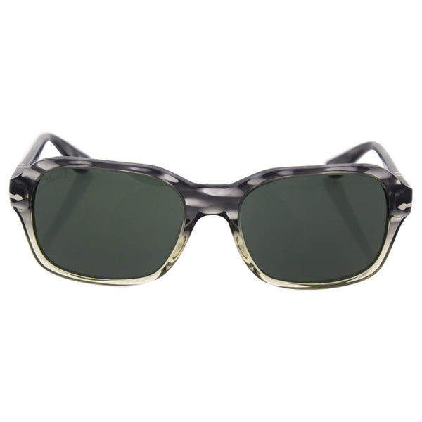 Persol Persol PO3136S 1039/31 - Striped Grey/Green by Persol for Unisex - 57-18-140 mm Sunglasses