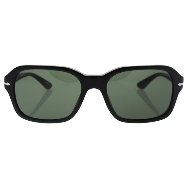 Persol Persol PO3136S 95/31 - Black/Green by Persol for Unisex - 57-18-140 mm Sunglasses