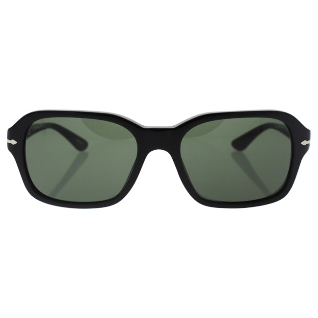 Persol Persol PO3136S 95/31 - Black/Green by Persol for Unisex - 57-18-140 mm Sunglasses