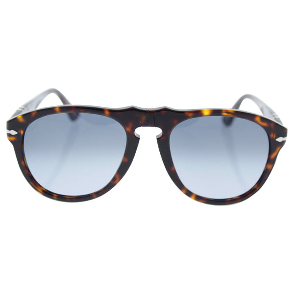 Persol Persol PO649 24/86 - Havana/Grey-Green Faded by Persol for Unisex - 54-20-140 mm Sunglasses