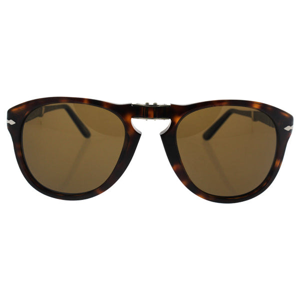 Persol Persol PO714 24/57 - Havana/Brown Polarized by Persol for Unisex - 54-21-140 mm Sunglasses