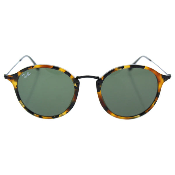 Ray Ban Ray Ban RB 2447 1157 - Spotted Black Havana/Green by Ray Ban for Unisex - 52-21-145 mm Sunglasses