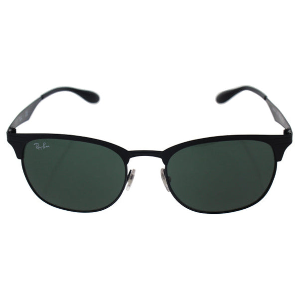 Ray Ban Ray Ban RB 3538 186/71 - Black/Green Classic by Ray Ban for Unisex - 53-19-145 mm Sunglasses