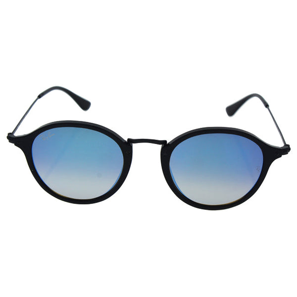 Ray Ban Ray Ban RB 2447 901/40 - Black/Blue Gradient Flash by Ray Ban for Unisex - 49-21-145 mm Sunglasses