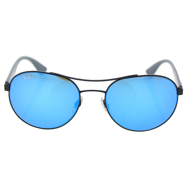 Ray Ban Ray Ban RB 3536 006/55 - Black/Grey/Blue by Ray Ban for Unisex - 55-18-145 mm Sunglasses